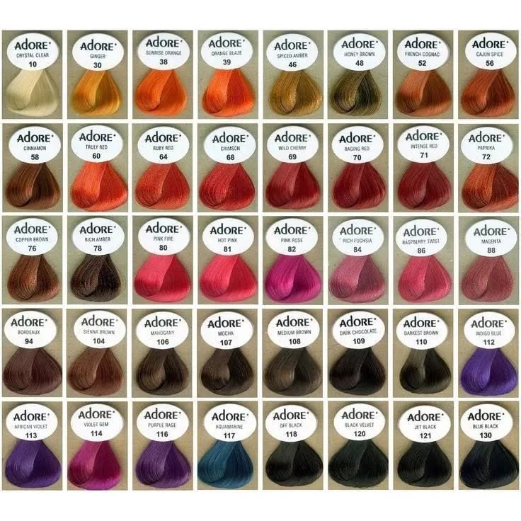 Adore Creative Image Semi Permanent Hair Color…